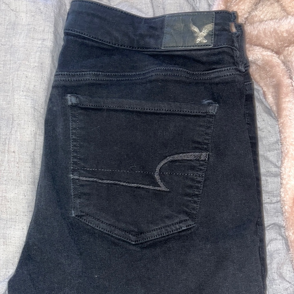 Black American Eagle Jeggings